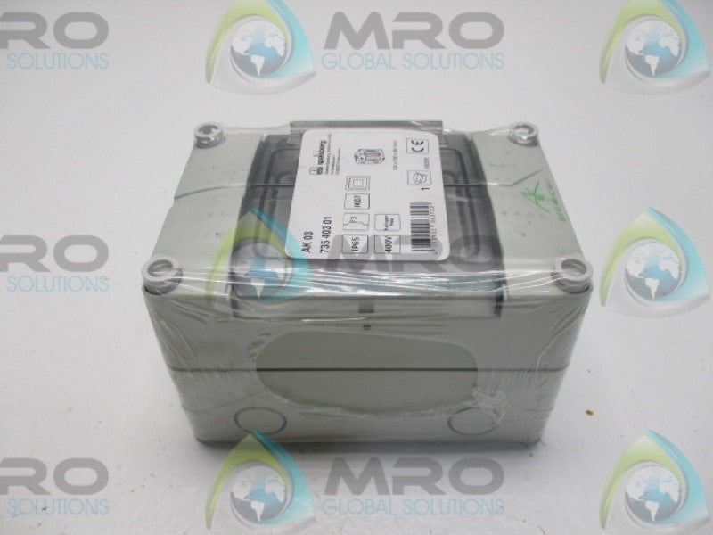 GUNTHER SPELSBERG AK03 ENCLOSURE 100X150X96MM 400V   NSMP