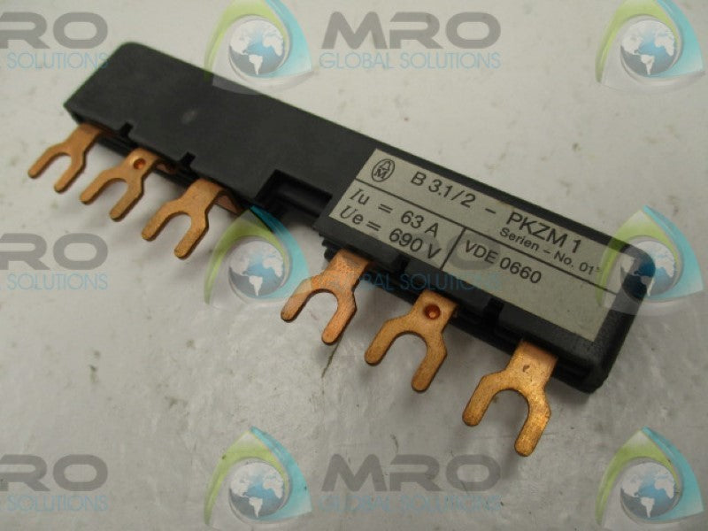 KLOCKNER MOELLER B3.1/2-PKZM1 BUS BAR 63A 690V  NSNP