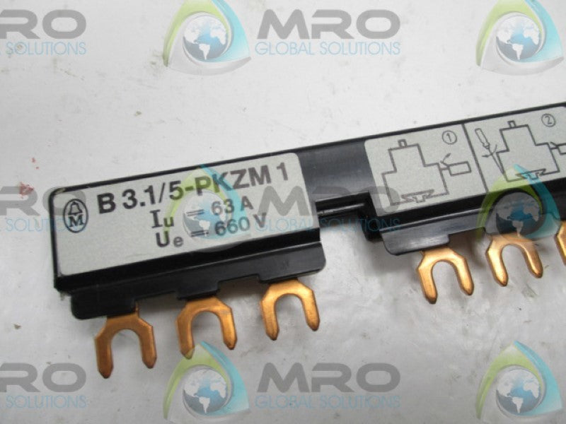 KLOCKNER MOELLER B3.1/5-PKZM1 BUS BAR 63A 660V  NSNP