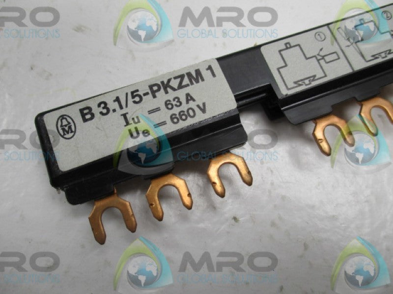 KLOCKNER MOELLER B3.1/5-PKZM1 BUS BAR 63A 660V  UNMP