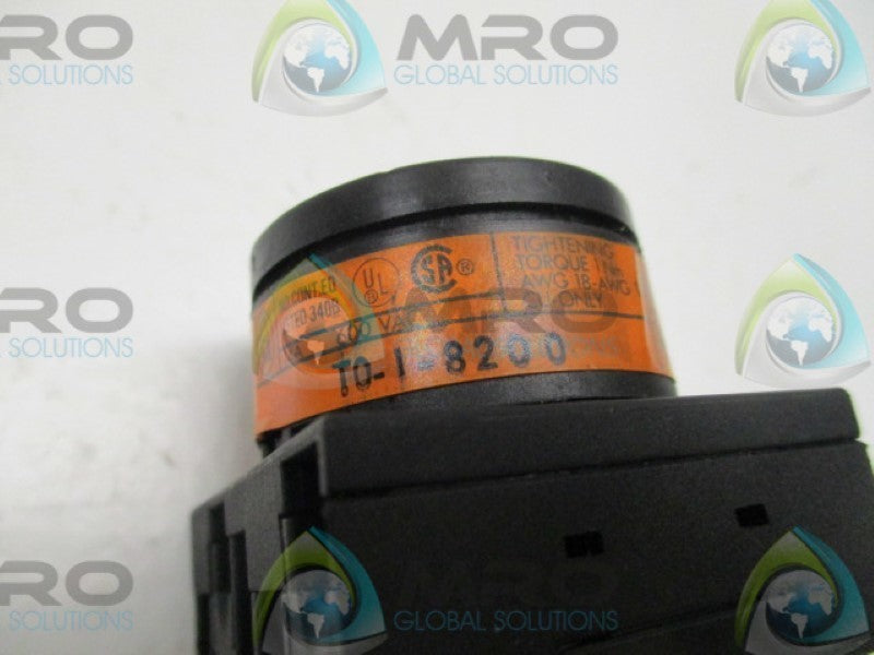 KLOCKNER MOELLER T0-1-8200 ROTARY BASIC SWITCH 14A 600V (AS PICTURED)  UNMP