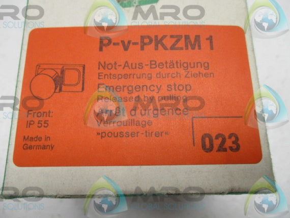 KLOCKNER MOELLER P-V-PKZM1 EMERGENCY STOP * NEW IN BOX *