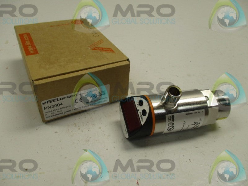 IFM EFECTOR PN3004 PRESSURE SENSOR 18-36VDC 250MA 10BAR  NSMP