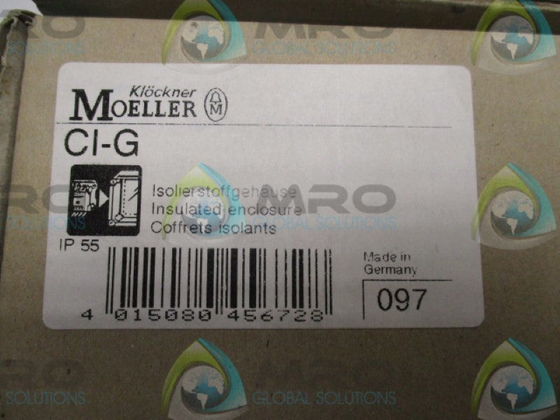 KLOCKNER MOELELR CI-G INSULATED ENCLOSURE  NSMP