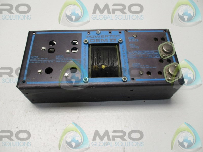 POWER TECH OEMII 2R70TB POWER SUPPLY 115/230VAC  UNMP