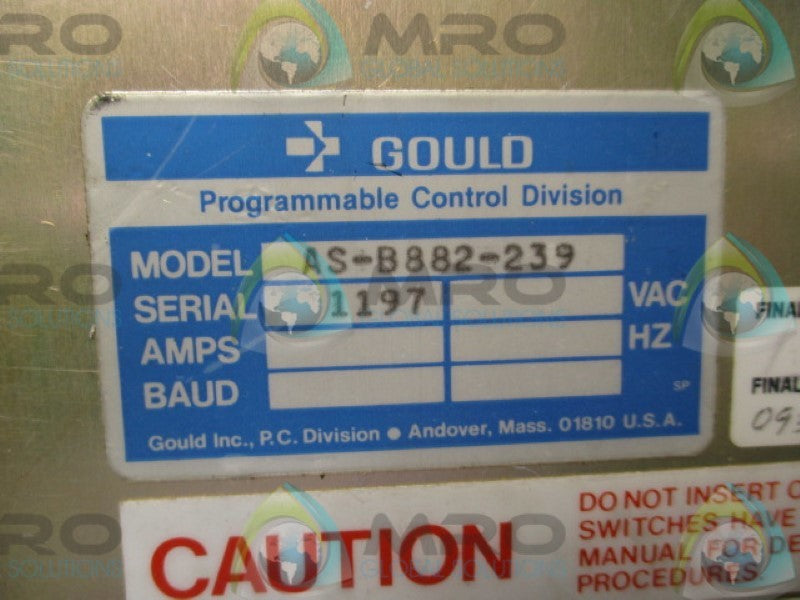 GOULD AS-B882-239 H.S. COUNTER (REPAIRED) UNMP