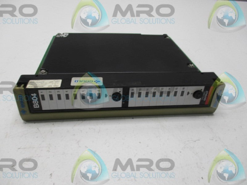 GOULD MODICON B804 OUTPUT MODULE 115V  UNMP