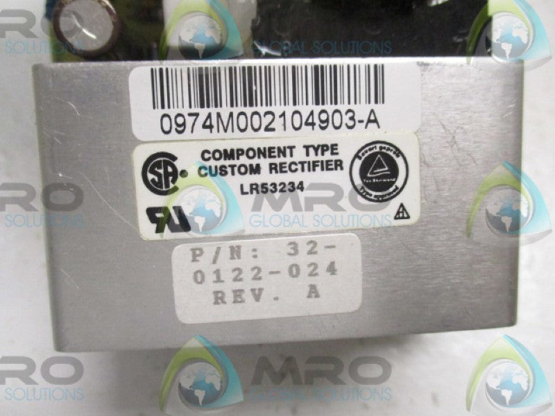 TECTROL INC 32-0122-024 POWER SUPPLY BOARD  UNMP