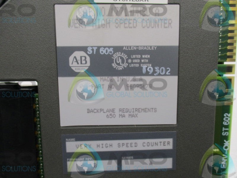 ALLEN BRADLEY 1771-VHSC SER. A F/W B UNMP