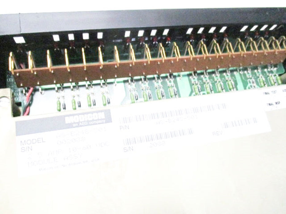 GOULD MODICON AS-B248-501 OUTPUT MODULE 60VDC   UNMP