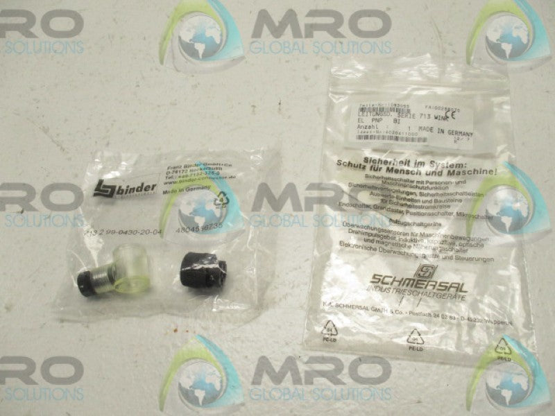 BINDER 99-0430-20-04 ANGLED CONNECTOR  NSMP