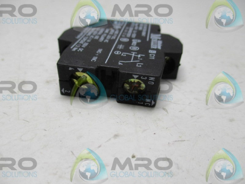 KLOCKNER MOELLER EC11 CONTACT BLOCK NSNP