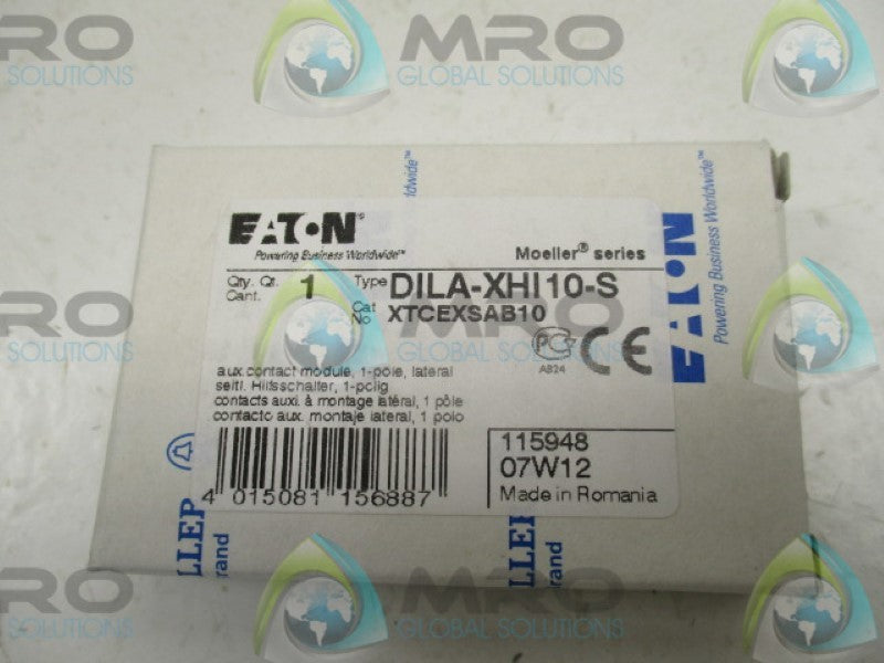 KLOCKNER MOELLER DILA-XHI10-S AUXILIARY CONTACT  NSMP