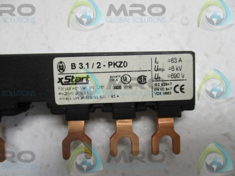 KLOCKNER MOELLER B3.1/2-PKZ0 COMMONING LINK 3-PHASE   NSNP