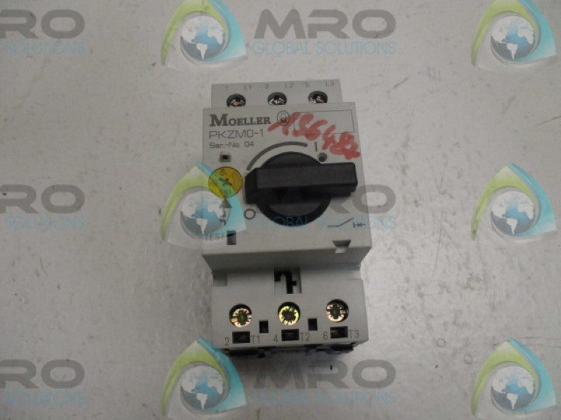 KLOCKNER MOELLER PKZM0-1 MANUAL MOTOR STARTER 0.63-1.0A  UNMP