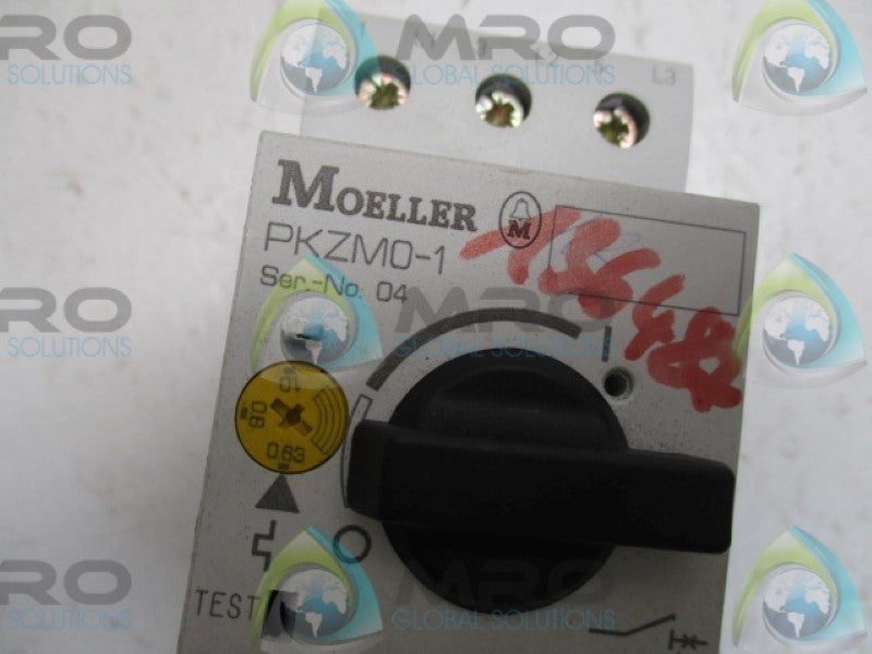 KLOCKNER MOELLER PKZM0-1 MANUAL MOTOR STARTER 0.63-1.0A  UNMP