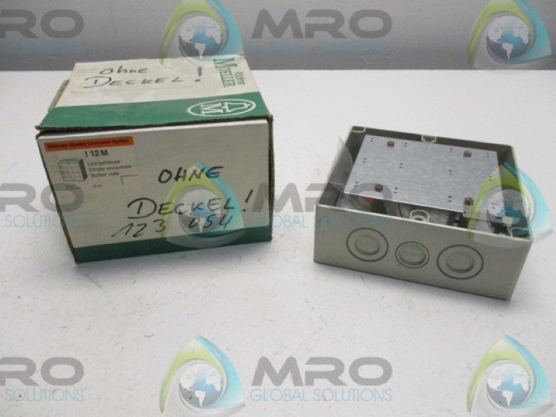 KLOCKNER MOELLER I12M PUSHBUTTON ENCLOSURE (AS PICTURED)  NSMP