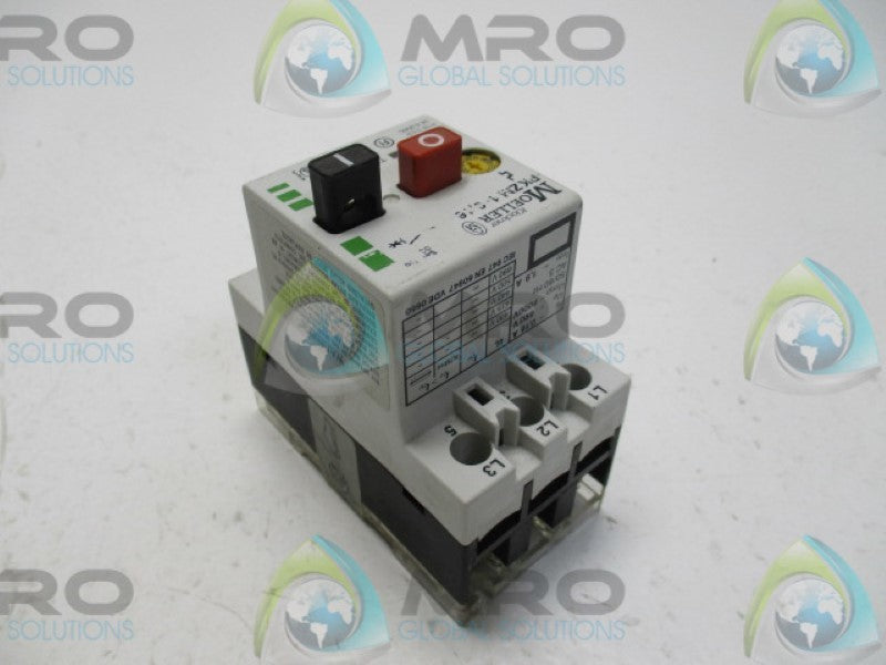 KLOCKNER MOELLER PKZM1-0,16 MOTOR STARTER MANUAL .1-0.16A  UNMP