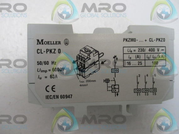KLOCKNER MOELLER CL-PKZ0 MOTOR PROTECTOR BASIC UNIT 32A   * NEW NO BOX *