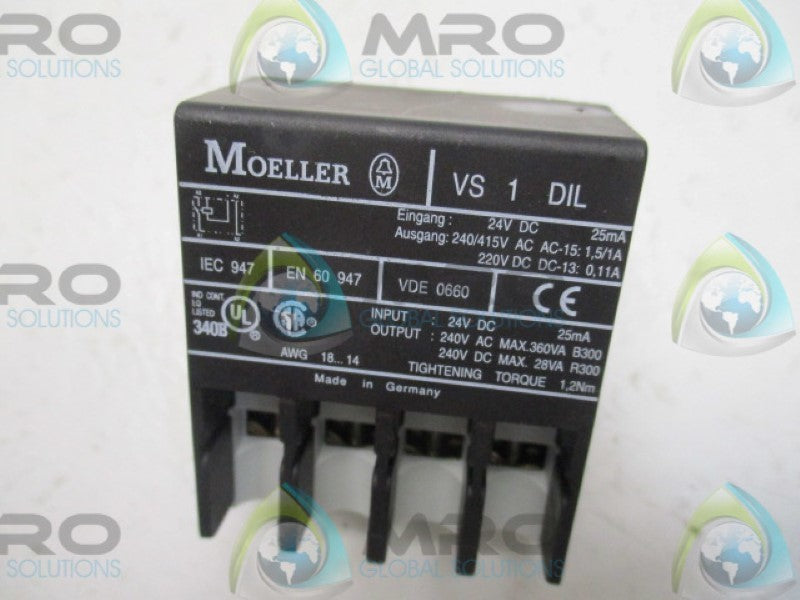 KLOCKNER MOELLER VS1DIL SMALL CONTACTOR * NEW NO BOX *