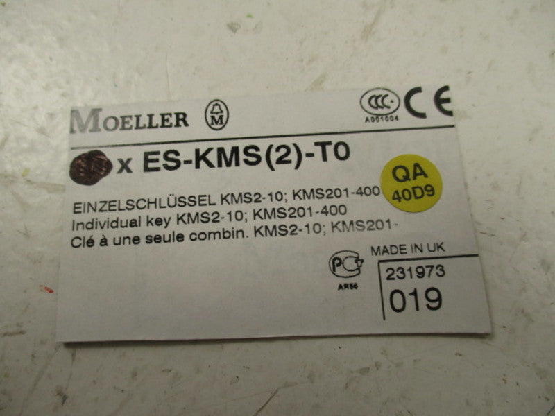 KLOCKNER MOELLER ES-KMS(2)-T0 INDIVIDUAL KEY  NSNP