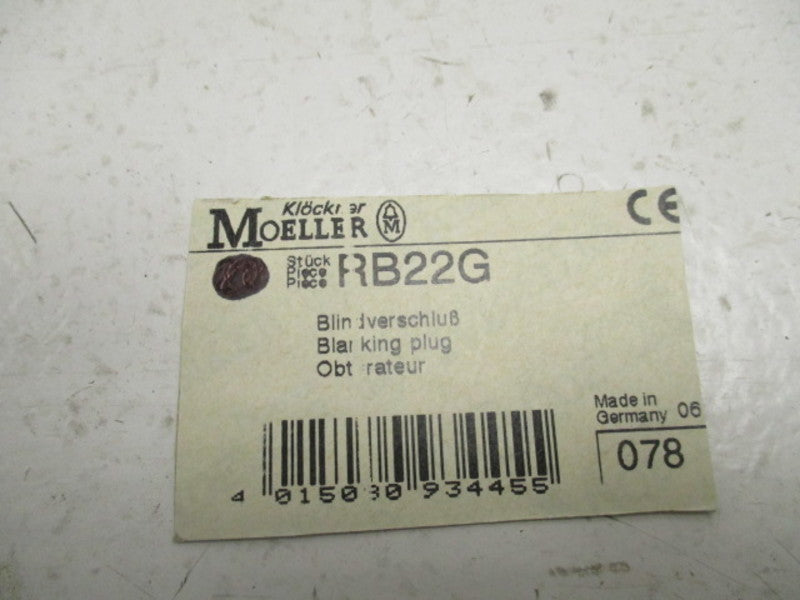 KLOCKNER MOELLER RB22G BLANKING PLUG  NSNP