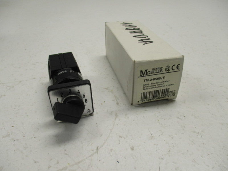 KLOCKNER MOELLER TM-2-8550/E MINI ROTARY SWITCH * NEW IN BOX *