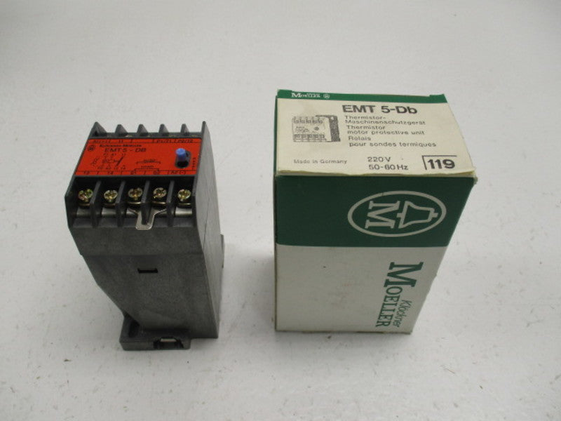 KLOCKNER MOELLER EMT5-DB-220 THERMISTOR OVERLOAD RELAY 220V  NSMP