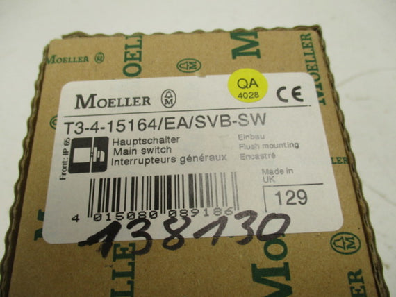 KLOCKNER MOELLER T3-4-15164/EA/SVB-SW MAIN SWITCH  NSMP