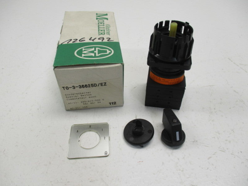 KLOCKNER MOELLER T0-3-36625D/EZ SPECIAL SWITCH  NSMP