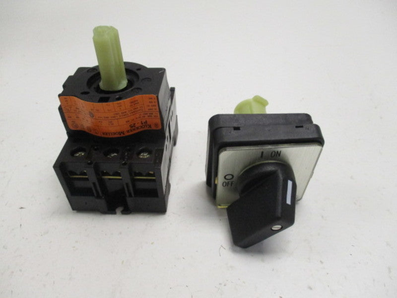 KLOCKNER MOELLER P1-25/Z REAR MOUNTAIN SWITCH  NSMP