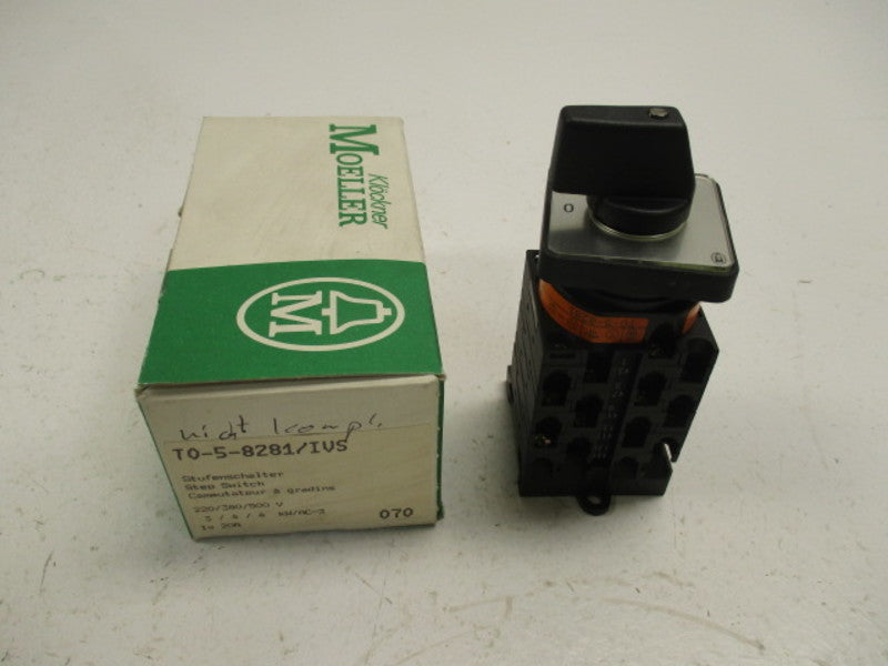 KLOCKNER MOELLER T0-5-8281/IVS STEP SWITCH  NSMP