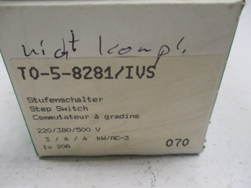 KLOCKNER MOELLER T0-5-8281/IVS STEP SWITCH  NSMP