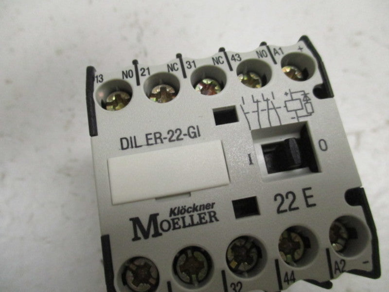 KLOCKNER MOELLER DILER-22-GI CONTACTOR RELAY 24VDC  NSMP