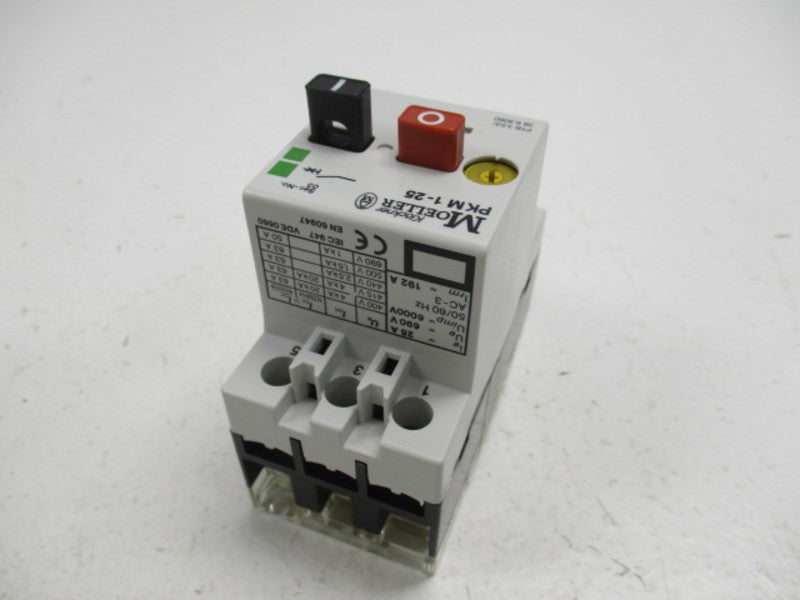 KLOCKNER MOELLER PKM1-25 MOTOR PROTECTIVE SWITCH 25A  NSMP
