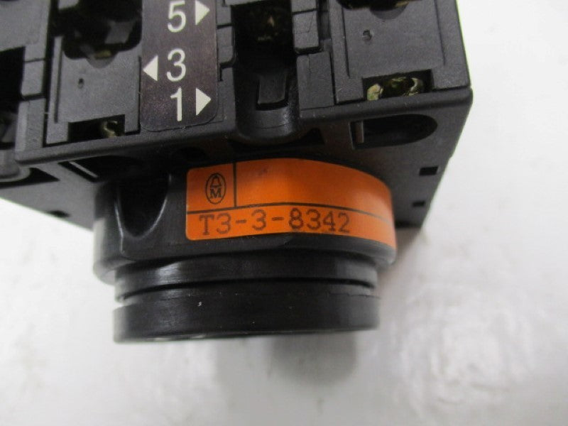KLOCKNER MOELLER T3-3-8342 CAM SWITCH (AS PICTURED) NSNP