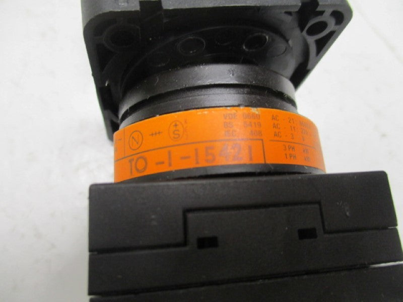 KLOCKNER MOELLER T0-1-15421/E SELECTOR SWITCH  NSNP