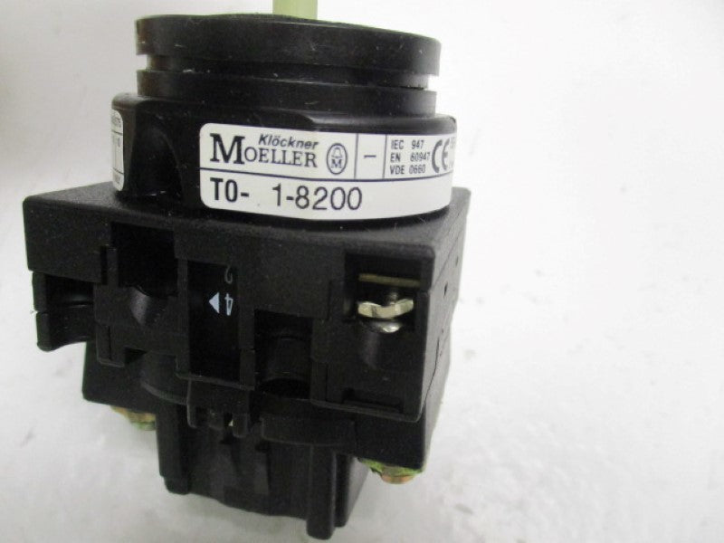 KLOCKNER MOELLER T0-1-8200/EA/SVB ON-OFF SWITCH  NSMP