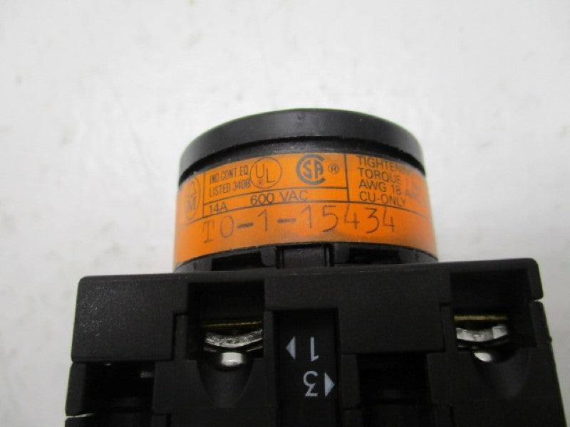 KLOCKNER MOELLER T0-1-15434 SWITCH (AS PICTURED)  NSNP