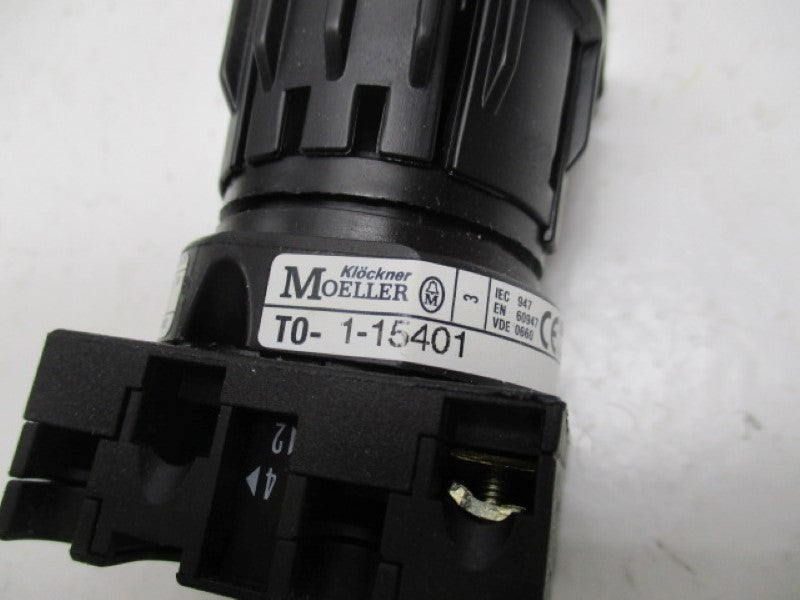 KLOCKNER MOELLER T0-1-15401/EZ ROTARY SWITCH  NSMP