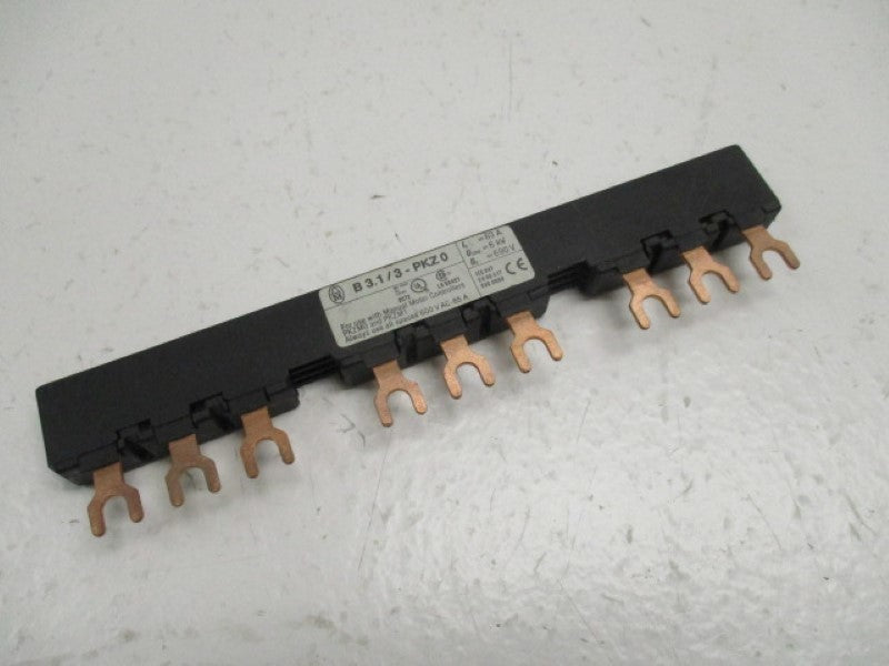 KLOCKNER MOELLER B3.1/3-PKZ0 3-PHASE COMMONING LINK 63A 690V  UNMP