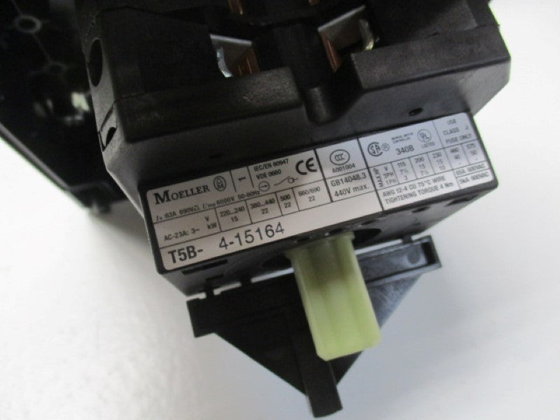 KLOCKNER MOELLER  T5B-4-15164 ROTARY CAM SWITCH WITH ENCLOSURE   NSNP