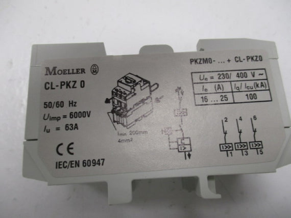KLOCKNER MOELLER CL-PKZ0 CURRENT LIMITER * NEW IN BOX *