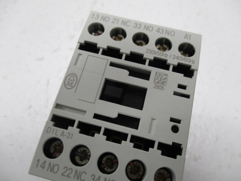 KLOCKNER MOELLER DILA-31 CONTACTOR 230/240V  NSMP