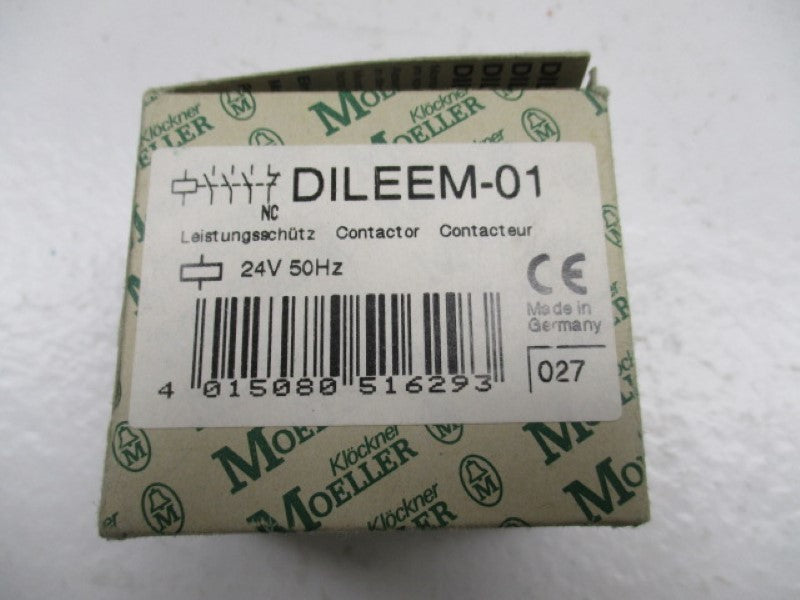 KLOCKNER MOELLER DILEEM-01 CONTACTOR 24V  NSMP