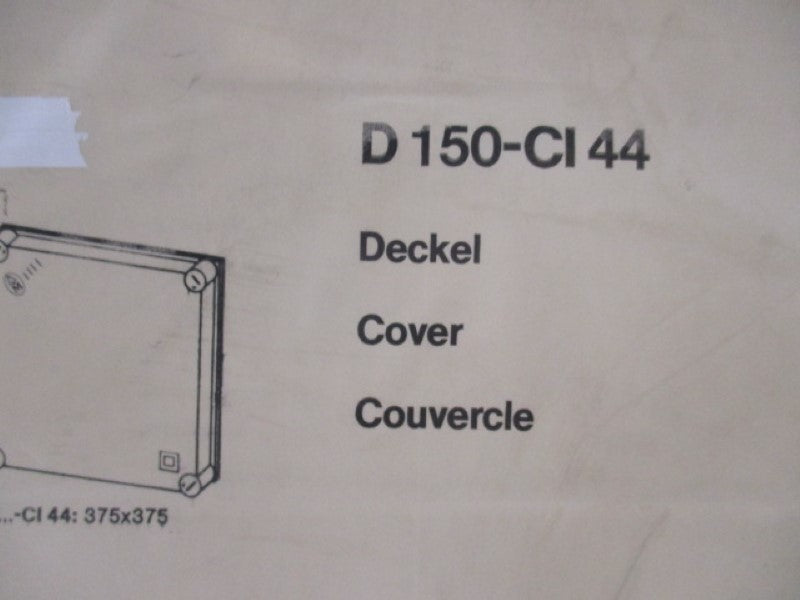 KLOCKNER MOELLER D150-CI44 ENCLOSURE COVER  NSMP