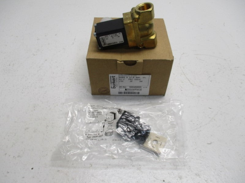 BURKERT 00045855 0404A12,0NBRMS SOLENOID VALVE 24VDC  NSMP