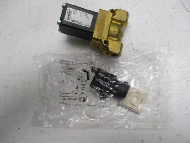 BURKERT 00045855 0404A12,0NBRMS SOLENOID VALVE 24VDC  NSMP
