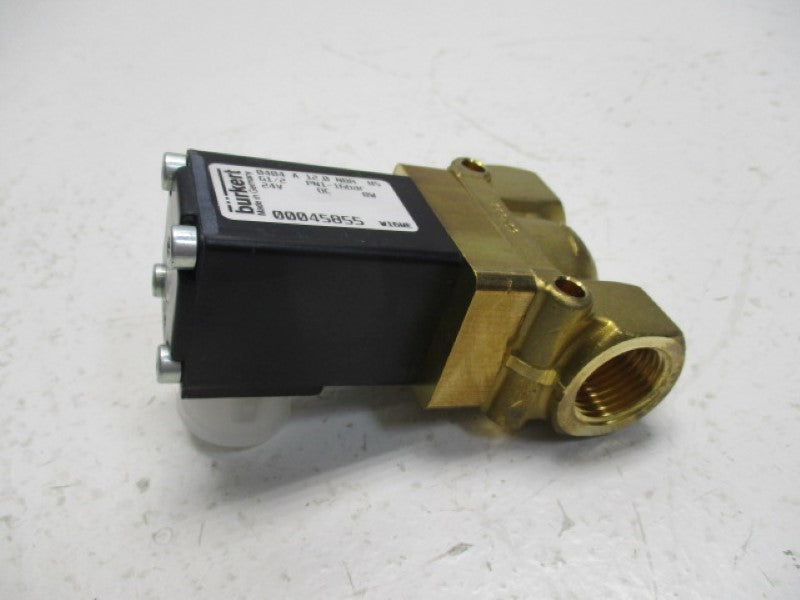 BURKERT 00045855 0404A12,0NBRMS SOLENOID VALVE 24VDC  NSNP