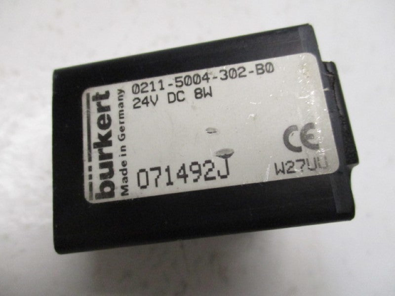 BURKERT 071492J 0211-5004-302-B0 COIL 24VDC  UNMP